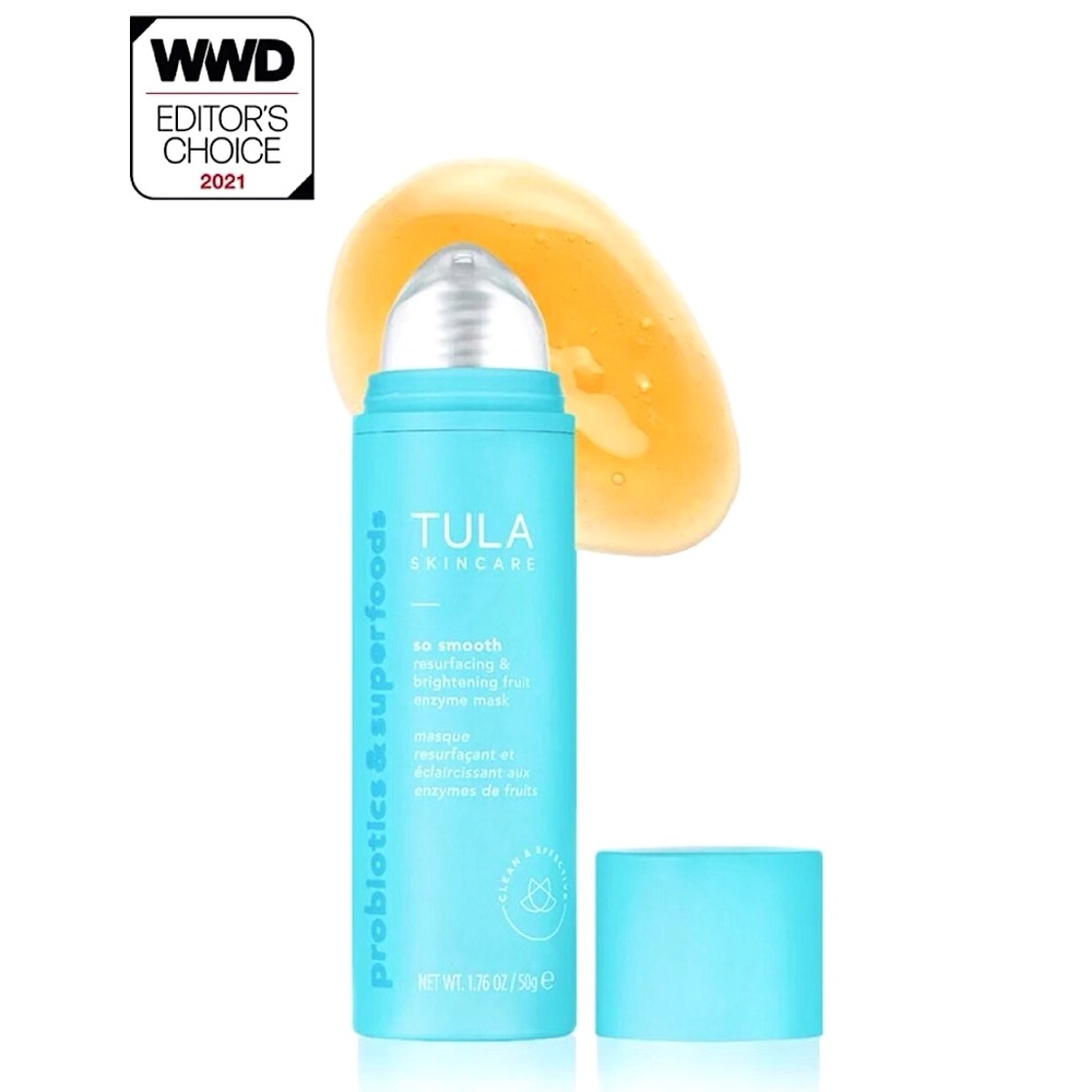 NIB TULA SKINCARE So Smooth Resurfacing & Brightening Fruit Enzyme Mask